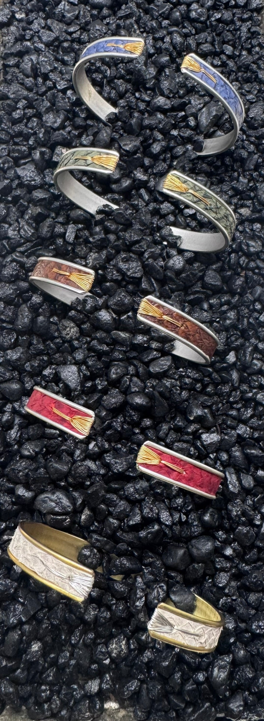 Silver wrist cuff